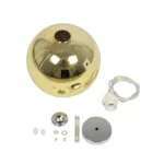 GLOBOSTAR® SATURN 999-0147 Μοντέρνο Κρεμαστό Φωτιστικό Οροφής με Ντουί 1 x E27 AC 220-240V IP20 - Πολύχρωμο - Μ25 x Π25 x Υ22cm - Image 9