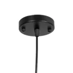 GLOBOSTAR® DARSEY 999-0227 Vintage Κρεμαστό Φωτιστικό Οροφής με Ντουί 1 x E27 AC 220-240V IP20 - Μαύρο - Μ10 x Π10 x Υ19cm - Image 8