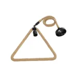 GLOBOSTAR® MALVERN 999-0235 Vintage Κρεμαστό Φωτιστικό Οροφής με Ντουί 1 x E27 AC 220-240V IP20 - Μαύρο & Μπεζ - Μ38 x Π4 x Υ42.5cm - Image 9