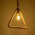 GLOBOSTAR® MALVERN 999-0235 Vintage Κρεμαστό Φωτιστικό Οροφής με Ντουί 1 x E27 AC 220-240V IP20 - Μαύρο & Μπεζ - Μ38 x Π4 x Υ42.5cm