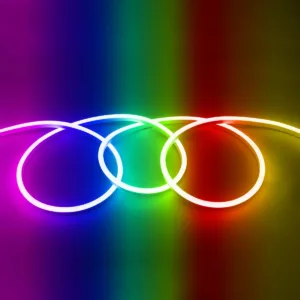 GloboStar® 999-0245 OVALE 120° Degree Neon Flex Epistar LED SMD 5050 1m 18W/m 60LED/m 1260lm/m 120° DC 230V Αδιάβροχη IP68 RGB Dimmable Μ100 x Π2.6 x Υ1.7cm