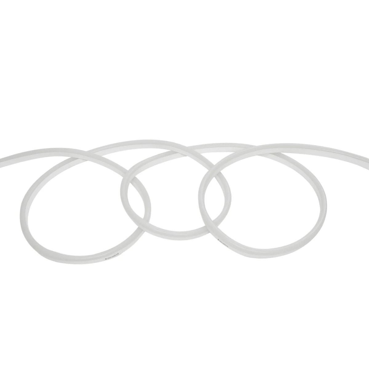 GloboStar® 999-0245 OVALE 120° Degree Neon Flex Epistar LED SMD 5050 1m 18W/m 60LED/m 1260lm/m 120° DC 230V Αδιάβροχη IP68 RGB Dimmable Μ100 x Π2.6 x Υ1.7cm - Image 2