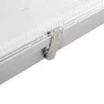 GLOBOSTAR® VIGAS 999-0250 Γραμμικό Βιομηχανικό Φωτιστικό Σκαφάκι Tri-Proof με Μεταλλικά Clips για 2 x Λάμπες T8 G13 90cm Τύπου Φθορίου LED Τροφοδοσίας Ενός Άκρου 120° AC 220-240V Αδιάβροχο IP65 - Γκρι με Διάφανο Κάλυμμα Πλαστικό PC - Μ100 x Π15 x Υ10cm - Image 5