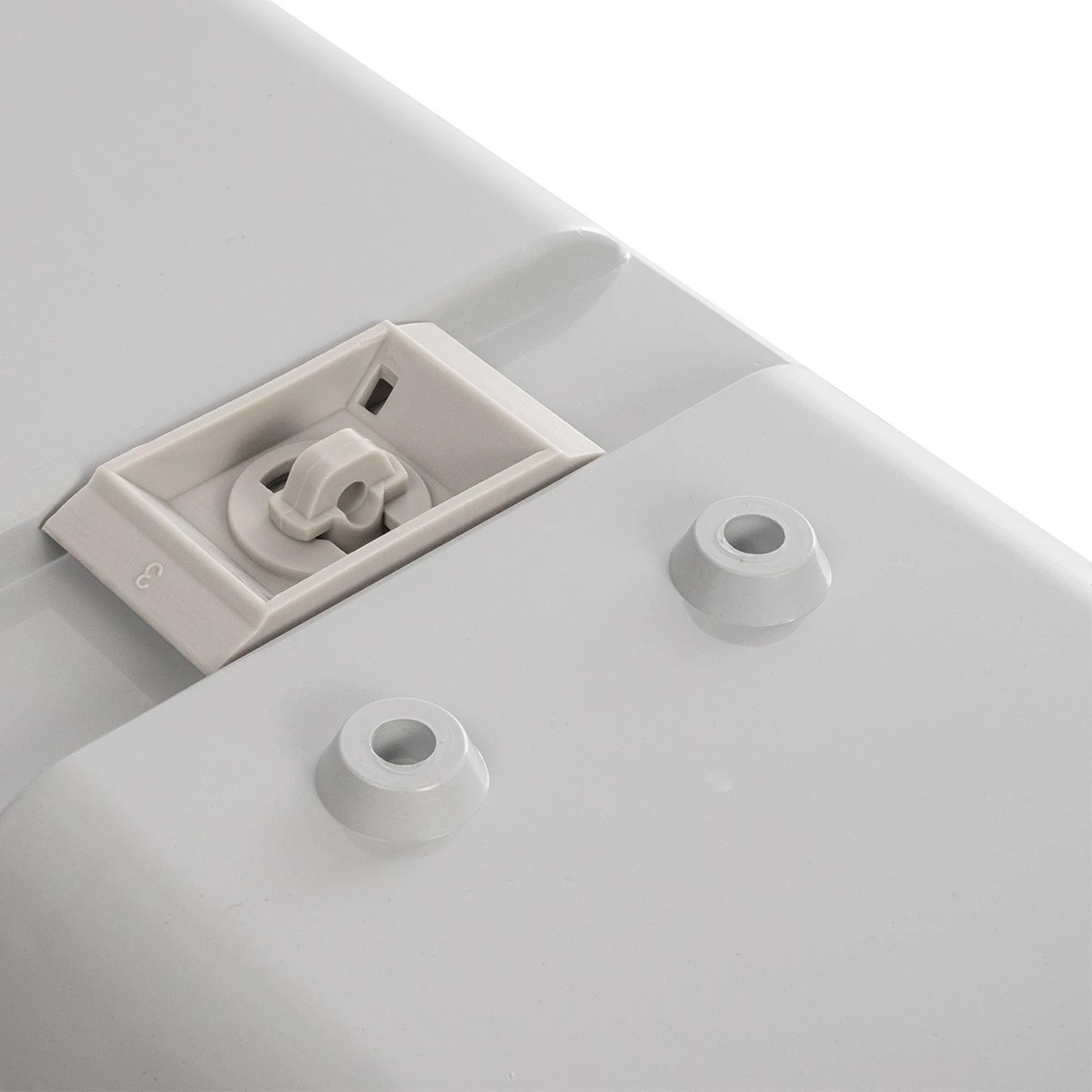 GLOBOSTAR® VIGAS 999-0250 Γραμμικό Βιομηχανικό Φωτιστικό Σκαφάκι Tri-Proof με Μεταλλικά Clips για 2 x Λάμπες T8 G13 90cm Τύπου Φθορίου LED Τροφοδοσίας Ενός Άκρου 120° AC 220-240V Αδιάβροχο IP65 - Γκρι με Διάφανο Κάλυμμα Πλαστικό PC - Μ100 x Π15 x Υ10cm - Image 7