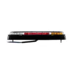 GLOBOSTAR® TAILIGHT 999-0258 Πίσω Φανάρι Οχημάτων LED 9W 360lm 180° DC 24V Αδιάβροχο IP66 Πορτοκαλί & Κόκκινο & Ψυχρό Λευκό 6000K - Μ34.5 x Π5.5 x Υ15cm - Πακέτο 2 Τεμαχίων - 1 Χρόνο Εγγύηση - Image 3