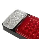 GLOBOSTAR® ARROWLIGHT 999-0262 Πίσω Φανάρι Οχημάτων Βέλος LED 9W 360lm 180° DC 24V Αδιάβροχο IP66 Πορτοκαλί & Κόκκινο & Ψυχρό Λευκό 6000K - Μ40 x Π3.5 x Υ15cm - Πακέτο 2 Τεμαχίων - 1 Χρόνο Εγγύηση - Image 4