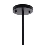 GloboStar® JOLIET 999-0044 Μοντέρνο Φωτιστικό Οροφής Πλέγμα Πολύφωτο 4 x G9 IP20 Μαύρο & Χρυσό Μέταλλο - Μ93 x Π20 x Υ106cm - Image 8