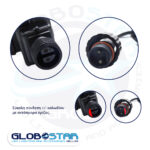 GloboStar® 75598 Προβολάκι Κήπου Καρφωτό - Δαπέδου Laser 30W 60° AC 230V Αδιάβροχο IP67 με Ασύρματο Χειριστήριο RF 2.4Ghz Πράσινο - Κόκκινο - Image 9