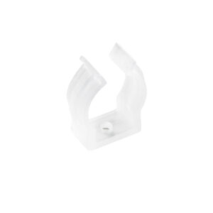 GloboStar® CON-NEONIO 90778 Βάση Στήριξης Ω για την NEONIO Digital Neon Flex LED 14.4W/m 12VDC με Π2 x Υ2cm - Διάφανο - Μ2.3 x Π2 x Υ2.7cm