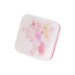 GloboStar® KIDDO 202-0005 Παιδικό Φωτιστικό Νυκτός LED 1W 95lm 360° AC220-240V IP20 Ψυχρό Λευκό 6000K - Μ5.5 x Π5.5 x Υ8cm - 2 Χρόνια Εγγύηση