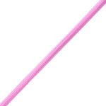 GloboStar® CABLITO 61553 Μοντέρνο Κρεμαστό Φωτιστικό Οροφής Μονόφωτο 1 x E27 Ροζ Σιλικόνης Ανάρτηση με Υφασμάτινο Καλώδιο Φ4 x Υ110cm - Image 3