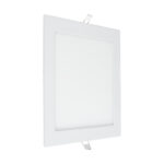 GloboStar® 60198 Χωνευτό LED Panel 20W 2120lm 120° AC 220-240V IP20 Μ22.5 x Π22.5 x Υ1.9cm Φυσικό Λευκό 4500K - 3 Χρόνια Εγγύηση