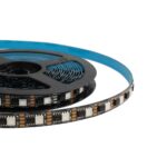 GloboStar® 90604 Digital Pixel Addressable Strip 4 PIN - Ψηφιακή Ταινία LED SMD 5050 14W/m 60LED/m 60PIXEL/m SPI/TTL Protocol IC TM1812 1152lm/m 120° DC 12V IP20 RGB - Μαύρο Σώμα - Μ5000 x Π10 x Υ2mm - Συσκευασία 5 Μέτρων - 5 Χρόνια Εγγύηση