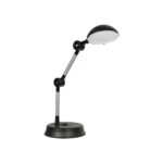 GloboStar® 202-0061 Μοντέρνο Επιτραπέζιο Φωτιστικό LED 6W 540lm 360° AC220-240V IP20 Ψυχρό Λευκό 6000K Μαύρο Πλαστικό - Μ20 x Π14.5 xΥ33cm  - 2 Χρόνια Εγγύηση