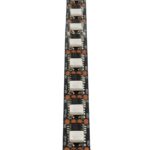 GloboStar® 90604 Digital Pixel Addressable Strip 4 PIN - Ψηφιακή Ταινία LED SMD 5050 14W/m 60LED/m 60PIXEL/m SPI/TTL Protocol IC TM1812 1152lm/m 120° DC 12V IP20 RGB - Μαύρο Σώμα - Μ5000 x Π10 x Υ2mm - Συσκευασία 5 Μέτρων - 5 Χρόνια Εγγύηση - Image 4