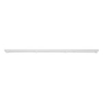 GLOBOSTAR® WALLBASE 77524 Γραμμική Μεταλλική Ροζέτα για Κρέμαση 4 Φωτιστικών - Λευκό - Μ120 x Π5 x Υ2cm