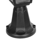 GloboStar® SOLME 203-0210 Vintage Επιδαπέδιο Φωτιστικό Φαναράκι Μονόφωτο 1 x E27 IP44 Μαύρο Πλαστικό Σώμα - Μ15 x Π15 x Υ38cm - Image 7