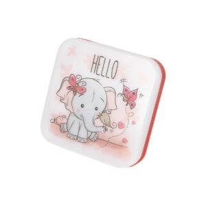 GloboStar® KIDDO 202-0001 Παιδικό Φωτιστικό Νυκτός LED 1W 95lm 360° AC220-240V IP20 Ψυχρό Λευκό 6000K - M5.5 x Π5.5 x Υ8cm - 2 Χρόνια Εγγύηση