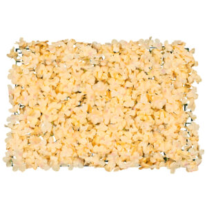 GloboStar® 78315 Συνθετικό Πάνελ Λουλουδιών - Κάθετος Κήπος Ορτανσία Σομόν Μ60 x Υ40 x Π5cm