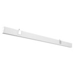 GloboStar® FELIX 61029-W Γραμμικό Φωτιστικό Τοίχου - Απλίκα Linear LED CCT 54W 6500lm 120° AC 220-240V Μ120 x Π3.5 x Υ7cm - Εναλλαγή Φωτισμού μέσω Τηλεχειριστηρίου All In One Ψυχρό 6000k+Φυσικό 4500k+Θερμό 2700k Dimmable - Λευκό - 3 Years Warranty - Image 3