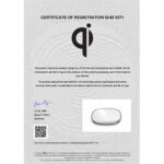 GloboStar® 87181 JOYROOM Originals JR-A23 Τετράγωνη Μαγνητική Βάση Κινητού Αυτοκινήτου Ασύρματη Φόρτιση MagSafe Max 15W Wireless Charging Pad (Qi) Σταθερή με Αυτοκόλλητη Ταινία Λευκό - Image 7