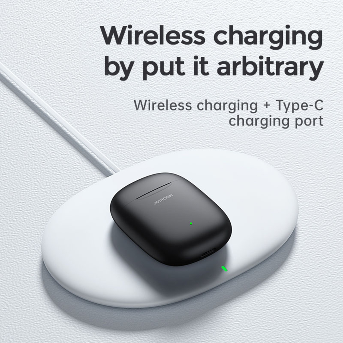 GloboStar® 87055 JOYROOM Originals JR-T13 Bilateral TWS Earphones με Θήκη Φόρτισης True Wireless Bluetooth V5.0 Binaural Συμβατό με iOS & Android Μαύρο - Image 6