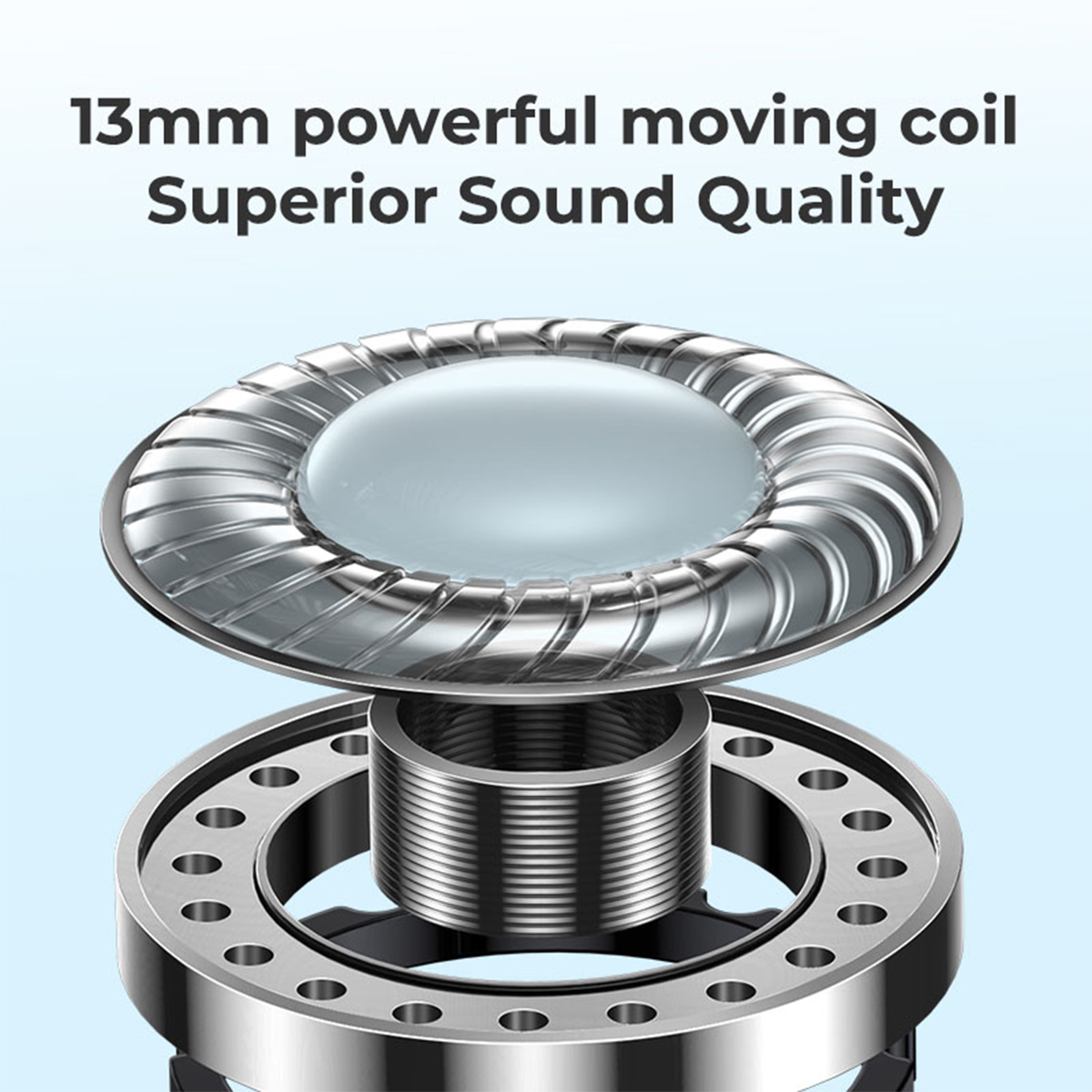 GloboStar® 87055 JOYROOM Originals JR-T13 Bilateral TWS Earphones με Θήκη Φόρτισης True Wireless Bluetooth V5.0 Binaural Συμβατό με iOS & Android Μαύρο - Image 8