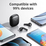 GloboStar® 87055 JOYROOM Originals JR-T13 Bilateral TWS Earphones με Θήκη Φόρτισης True Wireless Bluetooth V5.0 Binaural Συμβατό με iOS & Android Μαύρο - Image 9