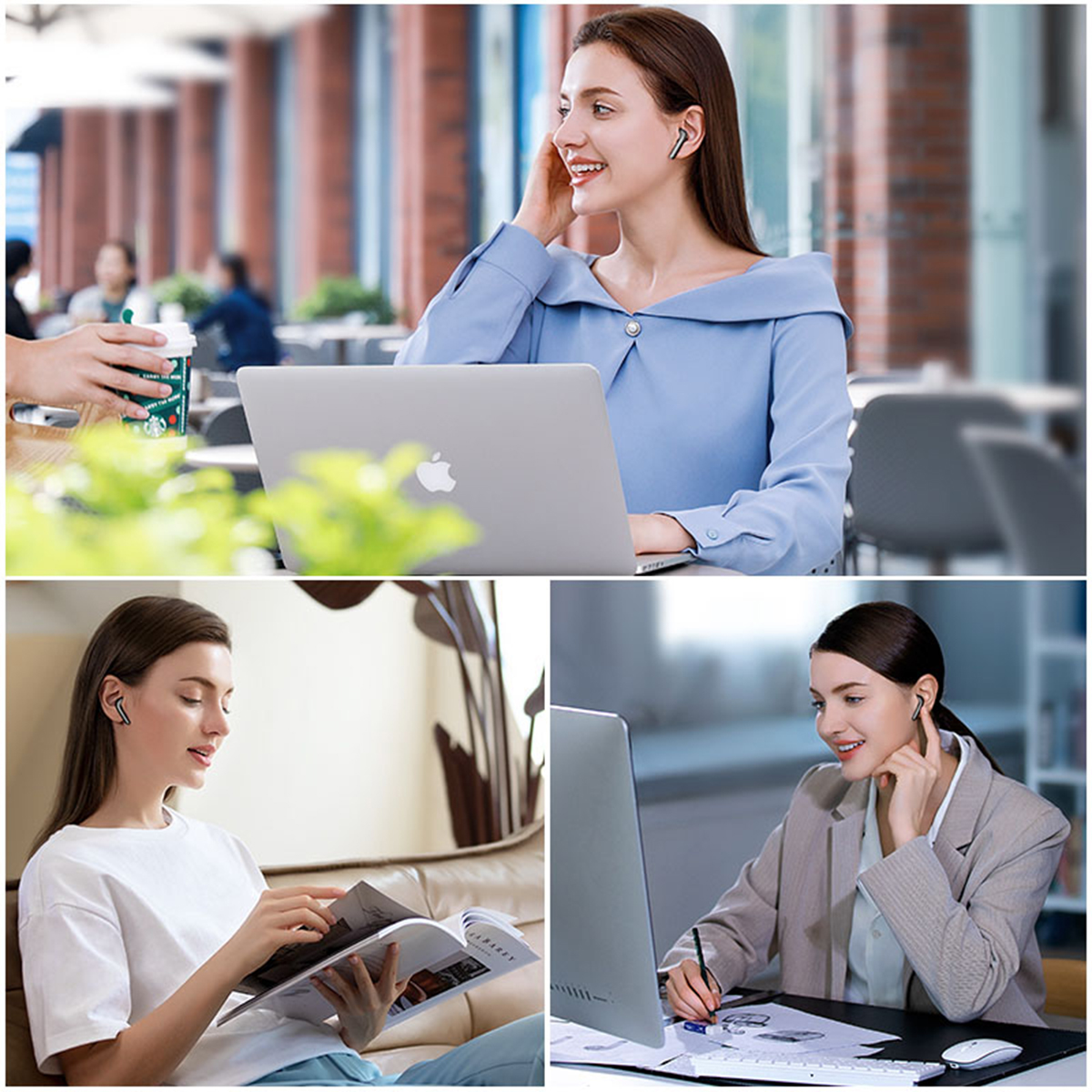 GloboStar® 87055 JOYROOM Originals JR-T13 Bilateral TWS Earphones με Θήκη Φόρτισης True Wireless Bluetooth V5.0 Binaural Συμβατό με iOS & Android Μαύρο - Image 13