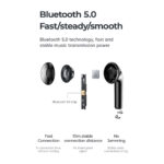 GloboStar® 87055 JOYROOM Originals JR-T13 Bilateral TWS Earphones με Θήκη Φόρτισης True Wireless Bluetooth V5.0 Binaural Συμβατό με iOS & Android Μαύρο - Image 21