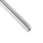 kelvo® NEONPRO KLV-101-0067 Βάση Στήριξης για Neon Flex LED Αδιάβροχο IP65 - Λευκό Ματ - Μ300 x Π0.8 x Υ1.3cm - Πακέτο 5 Τεμαχίων