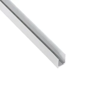 kelvo® NEONPRO KLV-101-0067 Βάση Στήριξης για Neon Flex LED Αδιάβροχο IP65 - Λευκό Ματ - Μ300 x Π0.8 x Υ1.3cm - Πακέτο 5 Τεμαχίων