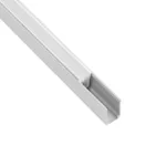 kelvo® NEONPRO KLV-101-0068 Βάση Στήριξης για Neon Flex LED Αδιάβροχο IP65 - Ασημί Ματ - Μ300 x Π0.8 x Υ1.3cm - Πακέτο 5 Τεμαχίων - Image 2