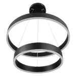 kelvo® VENOM KLV-101-0196-V2 Κρεμαστό Φωτιστικό Οροφής LED 75W 7500lm 120° AC 220-240V IP20 Ρυθμιζόμενο Λευκό CCT με Χειριστήριο από 2700K έως 6000K Dimmable - Lumileds SMD Chip - Μαύρο Ματ - Μ60 x Π60 x Υ40cm - 3 Χρόνια Εγγύηση - Image 6