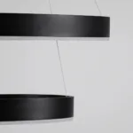 kelvo® VENOM KLV-101-0196-V2 Κρεμαστό Φωτιστικό Οροφής LED 75W 7500lm 120° AC 220-240V IP20 Ρυθμιζόμενο Λευκό CCT με Χειριστήριο από 2700K έως 6000K Dimmable - Lumileds SMD Chip - Μαύρο Ματ - Μ60 x Π60 x Υ40cm - 3 Χρόνια Εγγύηση - Image 7
