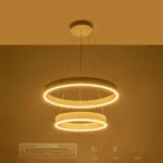 kelvo® VENOM KLV-101-0197-V2 Κρεμαστό Φωτιστικό Οροφής LED 75W 7500lm 120° AC 220-240V IP20 Ρυθμιζόμενο Λευκό CCT με Χειριστήριο από 2700K έως 6000K Dimmable - Lumileds SMD Chip - Λευκό Ματ - Μ60 x Π60 x Υ40cm - 3 Χρόνια Εγγύηση - Image 12