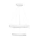 kelvo® VENOM KLV-101-0197-V2 Κρεμαστό Φωτιστικό Οροφής LED 75W 7500lm 120° AC 220-240V IP20 Ρυθμιζόμενο Λευκό CCT με Χειριστήριο από 2700K έως 6000K Dimmable - Lumileds SMD Chip - Λευκό Ματ - Μ60 x Π60 x Υ40cm - 3 Χρόνια Εγγύηση - Image 6