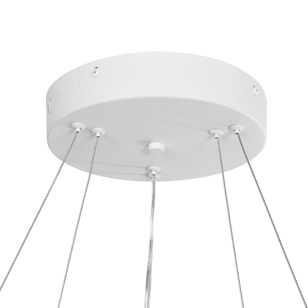 kelvo® VENOM KLV-101-0197-V2 Κρεμαστό Φωτιστικό Οροφής LED 75W 7500lm 120° AC 220-240V IP20 Ρυθμιζόμενο Λευκό CCT με Χειριστήριο από 2700K έως 6000K Dimmable - Lumileds SMD Chip - Λευκό Ματ - Μ60 x Π60 x Υ40cm - 3 Χρόνια Εγγύηση - Image 8