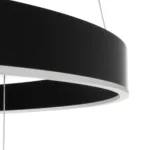 kelvo® VENOM KLV-101-0199-V2 Κρεμαστό Φωτιστικό Οροφής LED 120W 12000lm 120° AC 220-240V IP20 Ρυθμιζόμενο Λευκό CCT με Χειριστήριο από 2700K έως 6000K Dimmable - Lumileds SMD Chip - Μαύρο Ματ - Μ80 x Π80 x Υ80cm - 3 Χρόνια Εγγύηση - Image 7