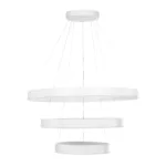 kelvo® VENOM KLV-101-0200-V2 Κρεμαστό Φωτιστικό Οροφής LED 120W 12000lm 120° AC 220-240V IP20 Ρυθμιζόμενο Λευκό CCT με Χειριστήριο από 2700K έως 6000K Dimmable - Lumileds SMD Chip - Λευκό Ματ - Μ80 x Π80 x Υ80cm - 3 Χρόνια Εγγύηση - Image 6