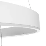 kelvo® VENOM KLV-101-0200-V2 Κρεμαστό Φωτιστικό Οροφής LED 120W 12000lm 120° AC 220-240V IP20 Ρυθμιζόμενο Λευκό CCT με Χειριστήριο από 2700K έως 6000K Dimmable - Lumileds SMD Chip - Λευκό Ματ - Μ80 x Π80 x Υ80cm - 3 Χρόνια Εγγύηση - Image 7