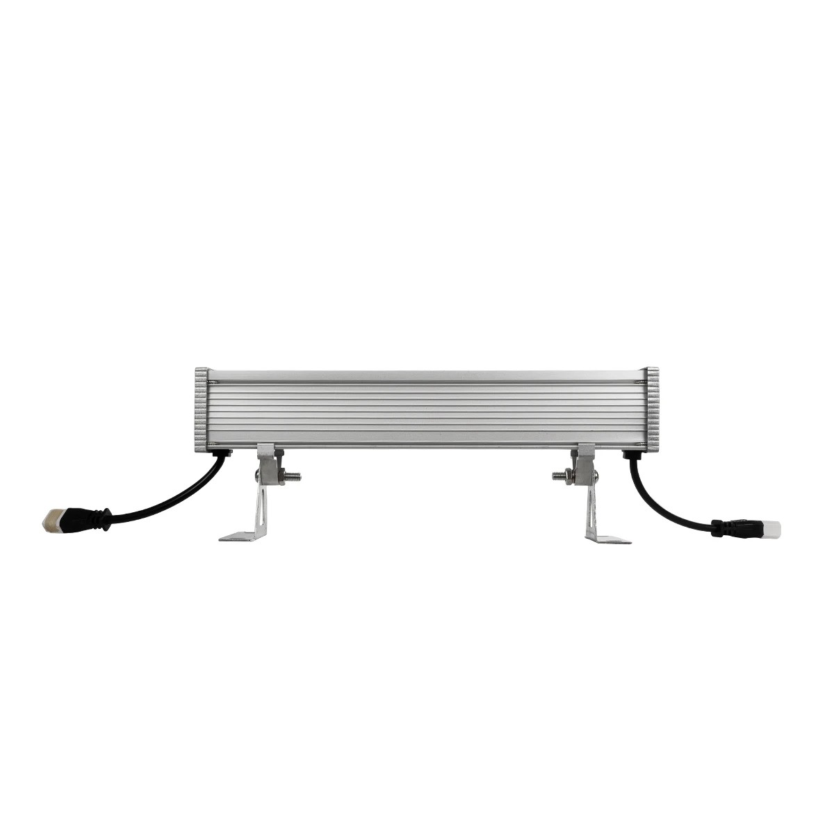 GLOBOSTAR® WASHERDAIA S-115502 Μπάρα Φωτισμού Wall Washer LED 9W 900lm 30° DC AC 220-240V Αδιάβροχο IP65 Ψυχρό Λευκό 6000K - Bridgelux SMD Chip - Ασημί - Μ26 x Π6 x Υ10.5cm - 3 Χρόνια Εγγύηση - Image 3