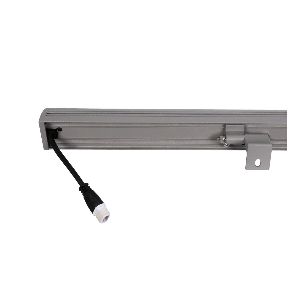 GLOBOSTAR® WASHERFAIA S-90093 Μπάρα Φωτισμού Wall Washer LED 24W 2880lm 15° DC 24V Αδιάβροχο IP65 Ψυχρό Λευκό 6000K Dimmable - Bridgelux SMD Chip - Ασημί - Μ100 x Π4 x Υ6.1cm - 3 Χρόνια Εγγύηση - Image 6