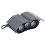 GloboStar® TREELIGHT-ZINA S-90982 Κυρτή Μπάρα Φωτισμού Wall Washer με Αντιθαμβωτική Γρίλια Ειδική για Φυτά - Δέντρα LED 3W 255lm 30° DC 24V Αδιάβροχο IP65 L11 x W6.5 x H5cm με Αυτόματα Προγράμματα Εναλλαγής Χρωμάτων Πολύχρωμο RGBW - Γκρι Ανθρακί - 3 Years - Image 2