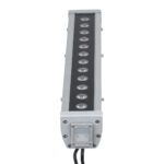 GloboStar® WASHER-DAIA S-90997 Μπάρα Φωτισμού Wall Washer LED 96W 10080lm 30° AC 230V Αδιάβροχο IP65 Μ52 x Π7.5 x Υ7cm Πολύχρωμο 4in1 RGBW DMX512 Display on Body - Ασημί - Image 3