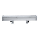 GloboStar® WASHER-DAIA S-90997 Μπάρα Φωτισμού Wall Washer LED 96W 10080lm 30° AC 230V Αδιάβροχο IP65 Μ52 x Π7.5 x Υ7cm Πολύχρωμο 4in1 RGBW DMX512 Display on Body - Ασημί - Image 4
