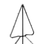 GLOBOSTAR® XMAS-TREE-SMALL Χριστουγεννιάτικο Διακοσμητικό Φωτιστικό LED 19,5W 780lm 360° AC 220-240V Αδιάβροχο IP65 Θερμό Λευκό 2700K - Μαύρο & Διάφανο - M102 x Π25 x Υ142cm - 2 Χρόνια Εγγύηση - Image 3