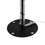 GLOBOSTAR® XMAS-TREE-SMALL Χριστουγεννιάτικο Διακοσμητικό Φωτιστικό LED 19,5W 780lm 360° AC 220-240V Αδιάβροχο IP65 Θερμό Λευκό 2700K - Μαύρο & Διάφανο - M102 x Π25 x Υ142cm - 2 Χρόνια Εγγύηση - Image 5
