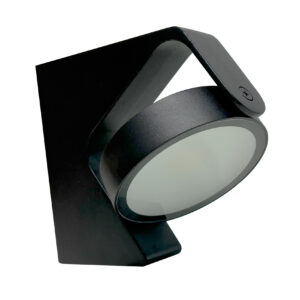 LED ΦΩΤΙΣΤ.ΑΛΟΥΜ.ΕΠΙΤΟΙΧΟ ΠΕΡΙΣΤΡΕΦΟΜΕΝΟ CCT 13W IP65 ΜΑΥΡΟ - 3-1281