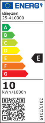 LED ΣΠΟΤ ΡΑΓΑΣ 4 ΓΡΑΜΜΩΝ 10W 230V 3000K 36° ΛΕΥΚΟ - 25-410000 - Image 2